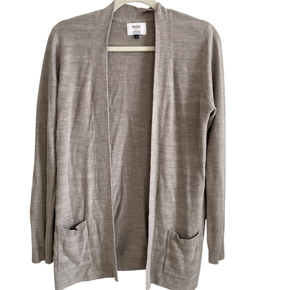 MAINE New England Super SOFT Cardigan Size 8 US